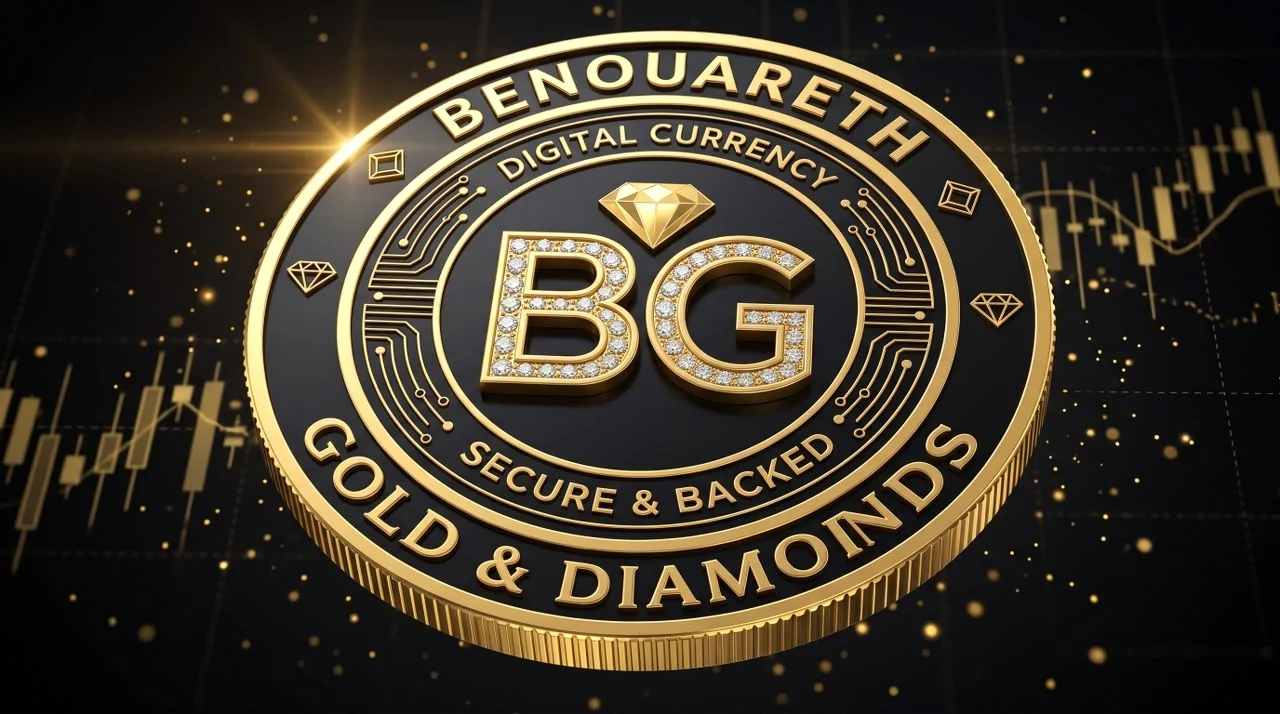Le jeton BGD, monnaie numérique Benouareth Gold and Diamonds